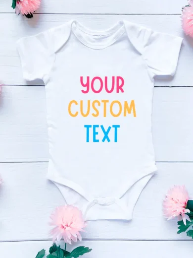Bodys personalizados para bebés