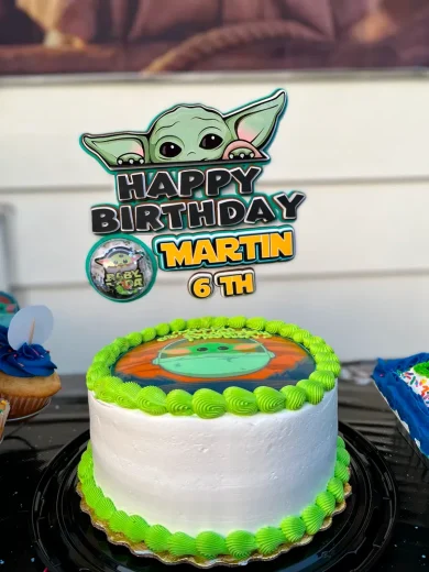 Cake Topper con esfera