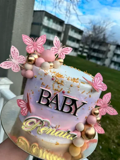 Nombre Minni Topper 3D en Vinil